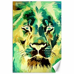 Love The Tiger Canvas 12  X 18  by TShirt44