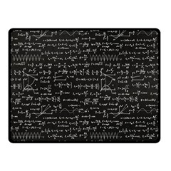 Math Equations Formulas Pattern Two Sides Fleece Blanket (small) by Ravend