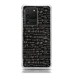 Math Equations Formulas Pattern Samsung Galaxy S20 Ultra 6 9 Inch Tpu Uv Case by Ravend