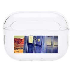 Tardis Wilderness Doctor Who Hard Pc Airpods Pro Case by Cendanart