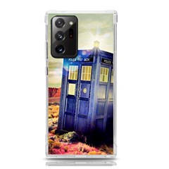 Tardis Wilderness Doctor Who Samsung Galaxy Note 20 Ultra Tpu Uv Case by Cendanart