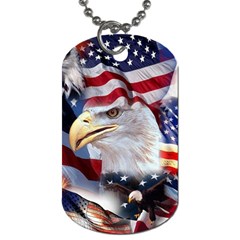 United States Of America Images Independence Day Dog Tag (two Sides) by Ket1n9