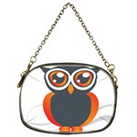 Owl Logo Chain Purse (One Side) Front