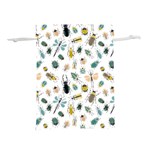 Insect Animal Pattern Lightweight Drawstring Pouch (M) Front