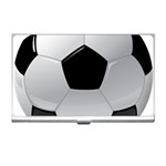 Soccer Ball Business Card Holder Front