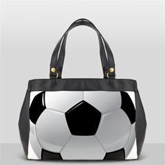 Soccer Ball Oversize Office Handbag (2 Sides) by Ket1n9