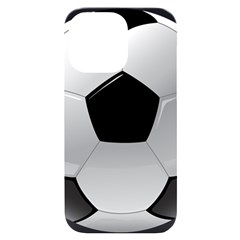 Soccer Ball Iphone 14 Pro Max Black Uv Print Case by Ket1n9