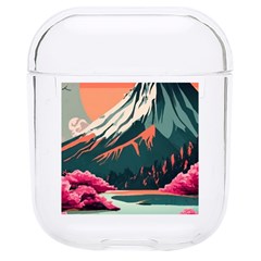 Mountain Landscape Sky Fuji Nature Hard Pc Airpods 1/2 Case by Cendanart