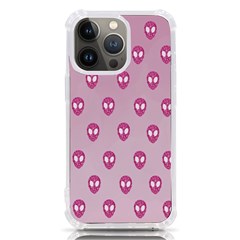 Alien Pattern Pink Iphone 13 Pro Tpu Uv Print Case by Ket1n9