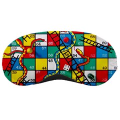 Snakes And Ladders Sleep Mask by Ket1n9