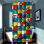 Snakes And Ladders Shower Curtain 36  x 72  (Stall)  Curtain(36 X72 )