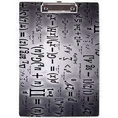 Science Formulas A4 Acrylic Clipboard by Ket1n9