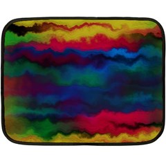 Watercolour Color Background Fleece Blanket (mini) by Ket1n9