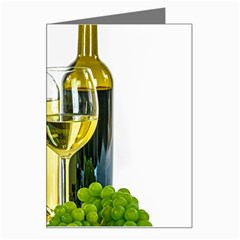 White Wine Red Wine The Bottle Greeting Card by Ket1n9