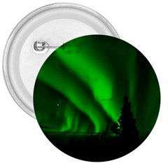 Aurora Borealis Northern Lights 3  Buttons by Ket1n9