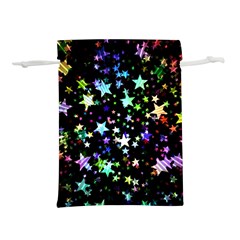 Christmas Star Gloss Lights Light Lightweight Drawstring Pouch (s) by Ket1n9