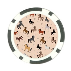 Horses For Courses Pattern Poker Chip Card Guard (10 Pack) by Ket1n9