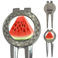 Seamless Background With Watermelon Slices 3-in-1 Golf Divots by Ket1n9