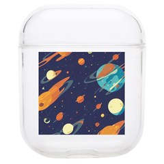 Space Galaxy Planet Universe Stars Night Fantasy Soft Tpu Airpods 1/2 Case by Ket1n9