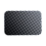 Background-wallpaper-texture-lines Dot Dots Black White Open Lid Metal Box (Silver)   Front