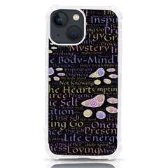 Footprints Path Mystery Unknown Iphone 13 Mini Tpu Uv Print Case by Paksenen