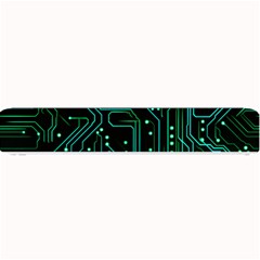 Circuits Circuit Board Green Small Bar Mat by Ndabl3x