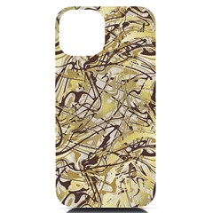 Marble Texture Pattern Seamless Iphone 14 Black Uv Print Case by Ndabl3x