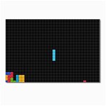 Tetris Game Postcard 4 x 6  (Pkg of 10) Front