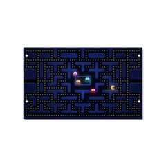 Retro Games Sticker (rectangular) by Cendanart