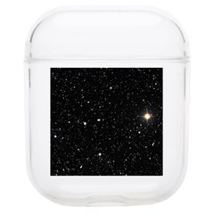 Sky Black Star Night Space Edge Super Dark Universe Soft Tpu Airpods 1/2 Case by Cendanart