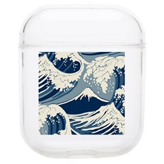 Japanese Wave Pattern Soft Tpu Airpods 1/2 Case by Cendanart