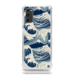 Japanese Wave Pattern Samsung Galaxy S20 6 2 Inch Tpu Uv Case by Cendanart