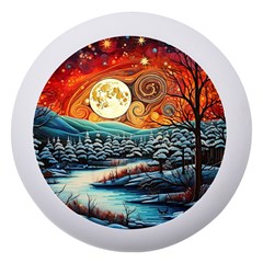 Winter Wonderland Landscape Nature Dento Box With Mirror by Bedest