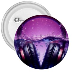 Headphones Sound Audio Music Radio 3  Buttons by Hannah976