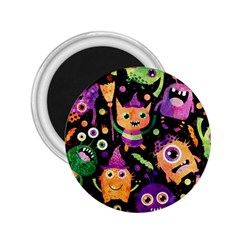 Fun Halloween Monsters 2 25  Magnets by Grandong