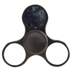 Abstract Tech Computer Motherboard Technology Finger Spinner by Cemarart