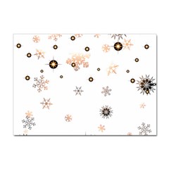 Golden-snowflake Sticker A4 (100 Pack) by saad11