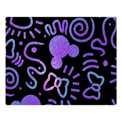 Multicolor Disney , Corazones, Mouse Premium Plush Fleece Blanket (large) by nateshop