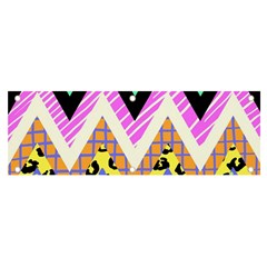 Zigzag-1 Banner And Sign 6  X 2  by nateshop