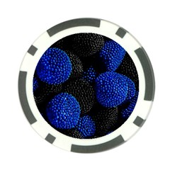 Berry, One,berry Blue Black Poker Chip Card Guard (10 Pack) by nateshop