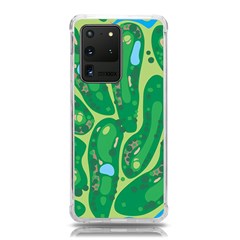 Golf Course Par Golf Course Green Samsung Galaxy S20 Ultra 6 9 Inch Tpu Uv Case by Cemarart