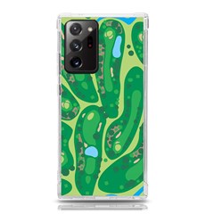 Golf Course Par Golf Course Green Samsung Galaxy Note 20 Ultra Tpu Uv Case by Cemarart