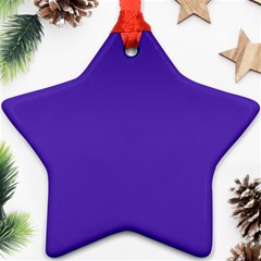 Ultra Violet Purple Ornament (star) by bruzer