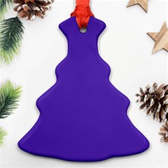 Ultra Violet Purple Ornament (christmas Tree)  by bruzer