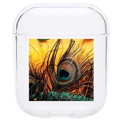 Sunset Illustration Water Night Sun Landscape Grass Clouds Painting Digital Art Drawing Hard Pc Airpods 1/2 Case by Cemarart