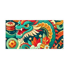 Chinese New Year – Year Of The Dragon Yoga Headband by Valentinaart