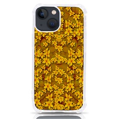 Blooming Flowers Of Lotus Paradise Iphone 13 Mini Tpu Uv Print Case by pepitasart