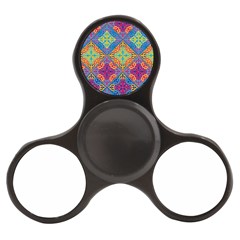 Colorful Flora Flora Kazakh Pattern Finger Spinner by Cemarart