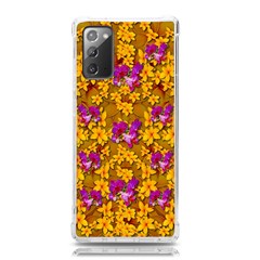 Blooming Flowers Of Orchid Paradise Samsung Galaxy Note 20 Tpu Uv Case by pepitasart