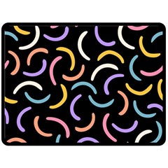 Abstract Pattern Wallpaper Two Sides Fleece Blanket (large) by Maspions